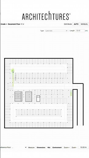 🚗Parking Ramps with AI . Draw the ramp, AI does the rest! #parking #basement #architecture #ai