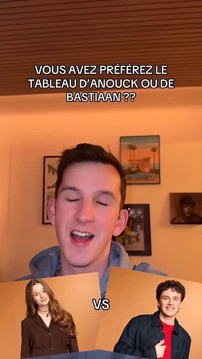 Perso j’ai vraiment un coup de cœur sur le tableau de Bastiaan hein 😅 #staracademy #anouck #bastiaan #staracademy2025 #staractour | Robin Rva