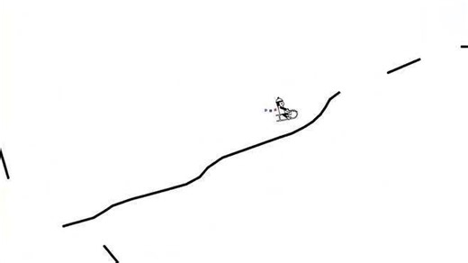 Line Rider（线条骑士）动画：奥芬巴赫《康康舞曲》 音乐学人