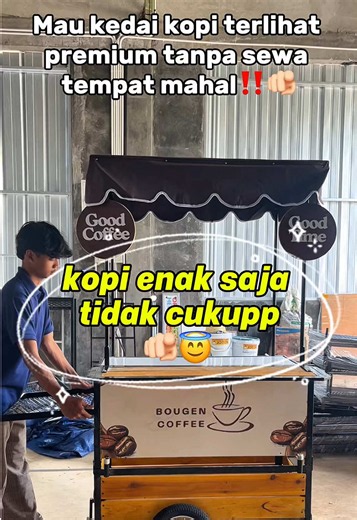 Booth coffee bukan sekadar tempat meracik kopi, tapi juga wajah pertama yang dilihat pelanggan. Desain yang menarik membuat brand lebih mudah diingat, menarik perhatian orang yang lewat, dan memberikan kesan profesional sejak pandangan pertama. Karena dalam bisnis kopi, pengalaman pelanggan dimulai bahkan sebelum mereka menyesap kopi pertama. Ingin punya booth coffee yang estetik, fungsional, dan siap menunjang penjualan? info pemesanan nya hubungi kami. #BoothPortable #fyppppppppppppppppppppppp
