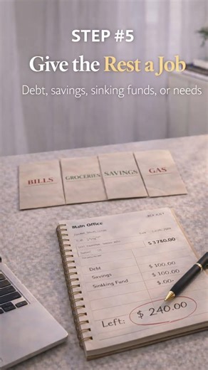 What To Do The Day You Get Paid | Simple Payday Money Plan