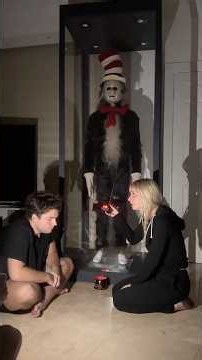 I can not believe we caught this on camera… #catinthehat #haunted #nataliereynolds