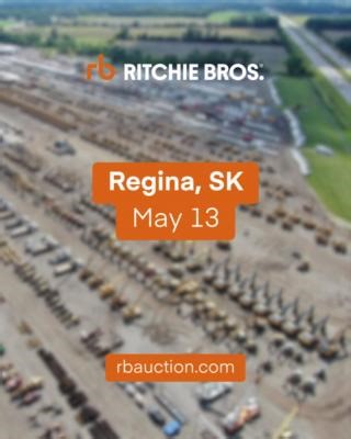 1.2K views · 138 reactions | Mark your calendar! Our Regina Unreserved Public Auction kicks off May 13 with 600+ equipment items selling—including sprayers, truck tractors, harvesting gear, skid steer attachments, and more. Want to inspect in person? Onsite preview opens May 9.  View full inventory and register to bid: https://ow.ly/ICMf50VLFUr | Ritchie Bros. | Facebook