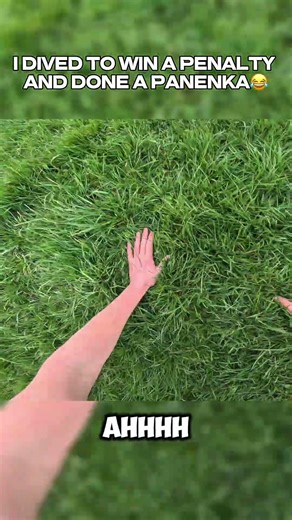 I DIVED AND DID A PANENKA 😂 #povfootball #goprofootball #soccer #football #penalty #dive #funny