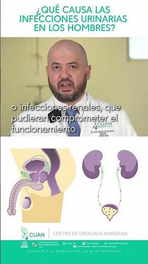 What causes urinary tract infections in men?