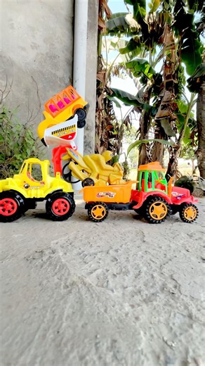 Remote Control Jcb And Dumper Truck Unboxing And Testing Short Video || #toys