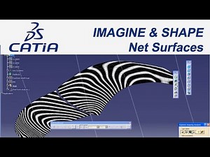 Catia V5 Eğitim&Tutorial (#4) | Imagine&Shape | Net Surfaces