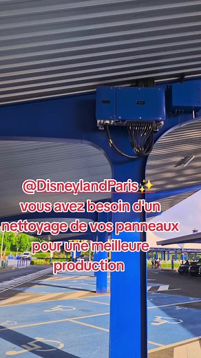 IM SOLAR offre des services de maintenance et nettoyage des installations solaires #maintenance#netoy#panneauxsolaires #disneylandparis