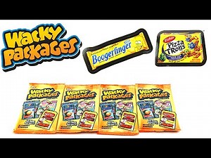 Wacky Packages Series 11 Opening - Funny Parody Trading Cards