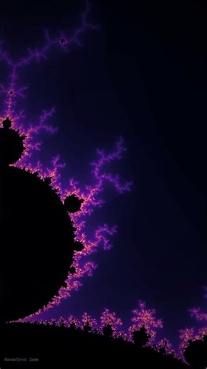 Mandelbrot Zoom #11 | Quantum Nebula #Shorts