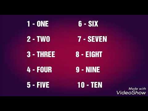 021 - számok angolul #1- Kaizen Angol -rövid, ingyenes nyelvleckék minden nap, egy éven keresztül