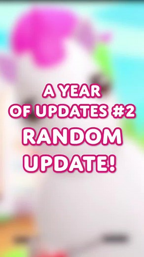 Looking back at 2🥚2🥚 updates: Random update! 🚂 AKA we finally let pets sit in cars 🐶 #robloxadoptme