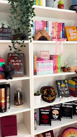I've been sick and haven't been filming so here's one from the drafts 🥲 still obsessed with how they turned out 😍 #homelibrary #booktok #readingroom #library #dreamlibrary #books