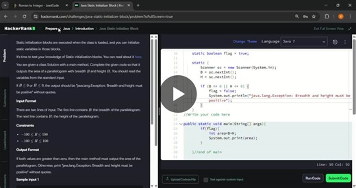 #javalearning #problemsolving #hackerrank #codingpractice #btechcse | Bramani Puchakayala