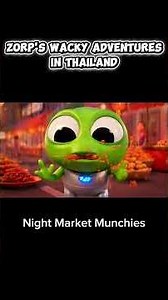 【Part2】Zorp's Wacky Adventures in Thailand #animation #cuteanimation #memes #funnyalien #cartoon