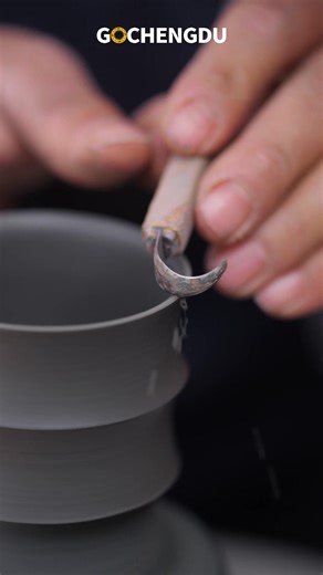 11M views · 71K reactions | Timeless elegance in every glaze—explore the beauty of Ru porcelain, a treasured #IntangibleHeritage. ✨ #RuWare #ChineseCraftsmanship #CulturalHeritage #CeramicArt #TraditionalCrafts #china #memoriesofchengdu | Go Chengdu | Facebook