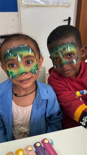 Saving hearts by day, painting faces by... well, also day! Watch the magic of yesterday’s special guest unfold! #saveachildsheart | Save A Child's Heart