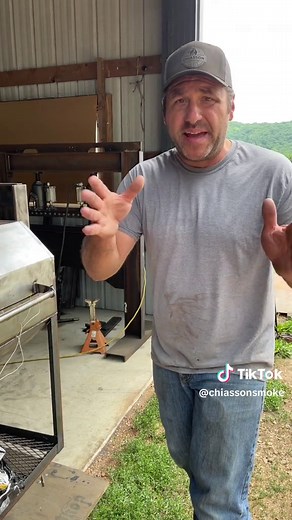 Great option for a DIY project to build your own pellet smoker. @Smoke Daddy Inc makes a great product for a diy smoker build. #chiassonsmoke #diyproject #fabricationshop #welding