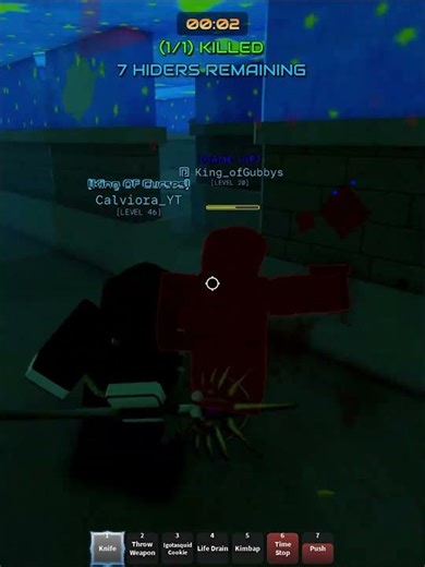 Time Stop power vs Guard in Ink Game