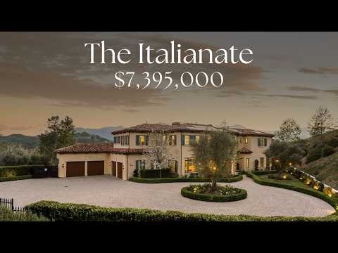 Behind the Gates of ‘The Italianate’ | Calabasas Luxury Estate Tour