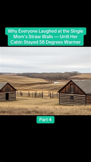 Straw Bale Cabin Outperforms Traditional Homes in Winter