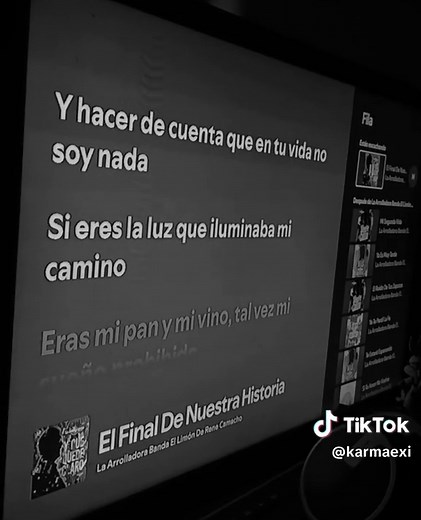 Letra de El Final de Nuestra Historia - La Arrolladora Banda El Limón