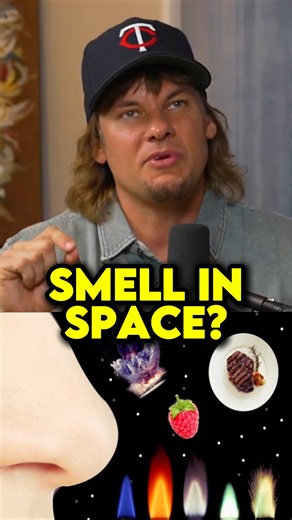 Smell In Space? With Neil deGrasse Tyson & Theo Von #shorts #science