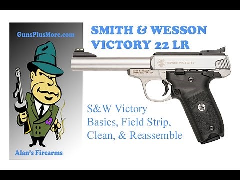 Smith & Wesson Victory, Basics, Field Strip, Clean, Lube, and Reassemble