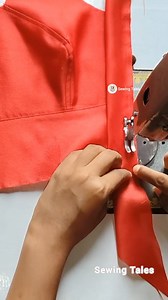 easy hook patti stitching tutorial for beginners 🪡#sewing #fashion #viral #blouse #stitching #sew #sewingtips #viralreels | Sewing Tales