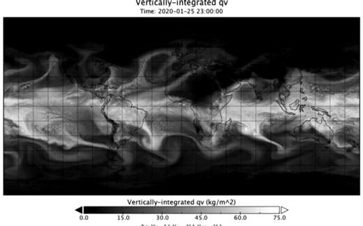 全球风暴解析尺度大气模拟（GRIST非静力云系可分辨模式）