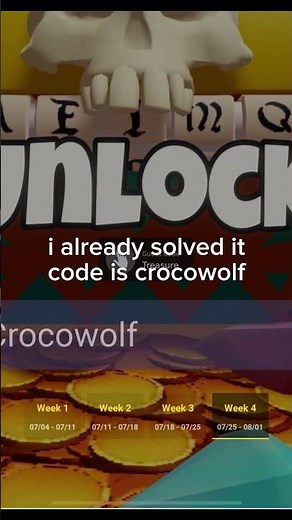 week 4 riddle code for bedwars
