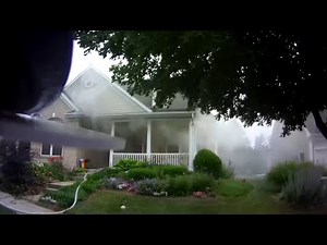 Truck 50 Assists 54 on Working Basement Fire *Helmet Cam*