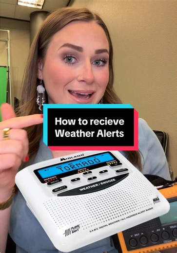 You need to have multiple ways to receive weather alerts! Having a NOAA Weather Radio and turning on emergency WEAs are a good start ⛈️ #texas #severeweather #warning⚠️ #noaaweatherradio #weatheralert
