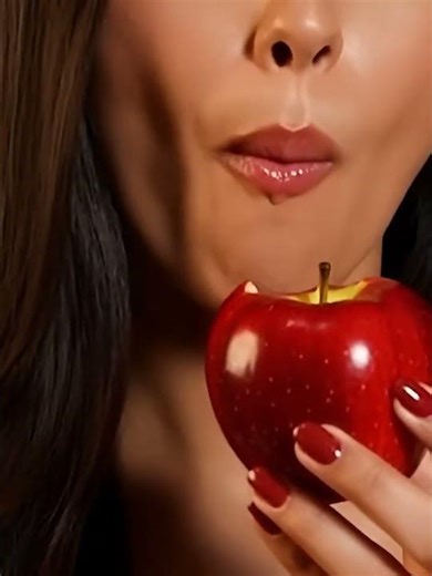 ASMR Juicy Apple Bite 🍎 | Crunch Eating Sounds | No Talking #asmr #asmreating #eatingsounds