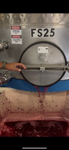 Tank-cleaning is a regular part of winery life but today we wanted to take you along the way for the ride. How’s your Tuesday going? | Peachy Canyon Winery