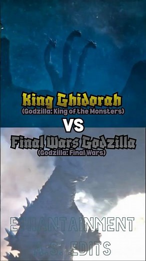 King Ghidorah Vs Final Wars Godzilla #ghidorah #wisedit #whoisstrongest #godzilla