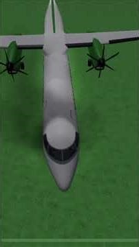 Q400 emergency landing Roblox-Cabin Crew simulator