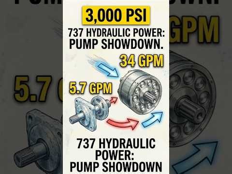 Boeing 737 Hydraulic System Explained: System A, B, & PTU