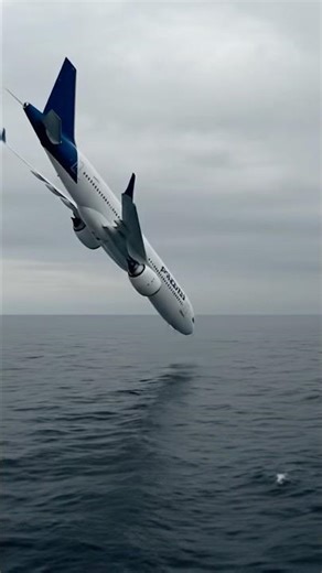 Plane Crash Landing in Water ✈️🌊 | Seconds That Felt Like Forever!