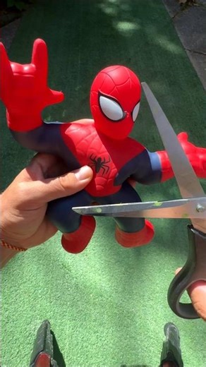 Inflating Spider-Man! 🌊 #aura