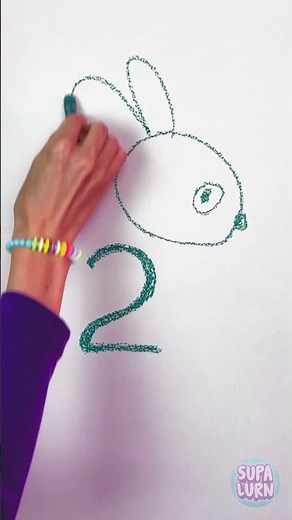 Math Drawing ✏️ Learn Numbers & Draw Cute Bunny