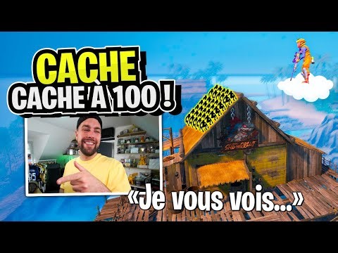 Cache cache à 100 mais je suis dans le ciel et je vois tout ! (500€ pour le gagnant)