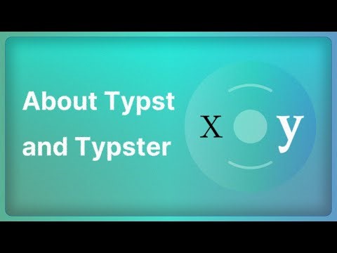 About Typst and This Channel