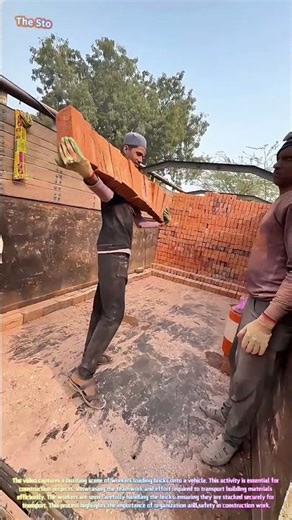 Bricks on the Move: The Art of Loading Construction Materials