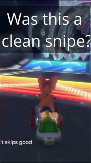 This Mario Kart Snipe Was INSANE!