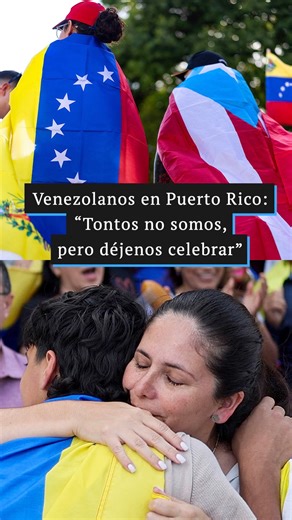 El Nuevo Día on Instagram: "“Nadie nos puede quitar esta alegría”. Decenas de venezolanos residentes en Puerto Rico celebraron con entusiasmo la captura del presidente Nicolás Maduro por parte de Estados Unidos. Aunque reconocen que se anticipan retos para Venezuela, así se expresaron en la plaza Simón Bolívar, en Santurce, donde algunos puertorriqueños también se sumaron en apoyo.⁠ ⁠ 🔗 ¿Qué sucedió durante la manifestación? Accede a la bio de @elnuevodia⁠ ⁠ 🎥 Ramón "Tonito" Zayas | @tonitozay