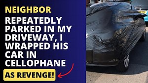 Reddit Stories-Neighbor Repeatedly Parked In My Driveway, I Wrapped His Car In Cellophane As Revenge! | Reddit Real Life Stories