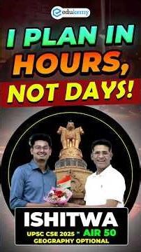 UPSC Topper Time Management 🚀 | How AIR 50 Planned Every Hour | Shabbir Sir