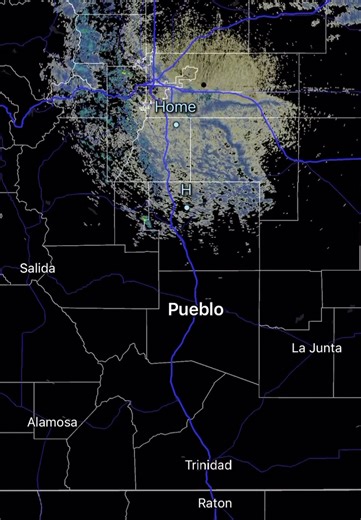 26K views · 139 reactions | Here it comes! 邏Thin blue line surging south of Denver is our next cold air wave. Expect the winds to pick up through the afternoon | Merry Matthews - KRDO 13 Chief Meteorologist | Facebook