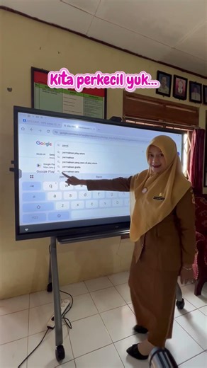 Tutorial mengecilkan layar keyboard diIFP #fyp #fypシ゚viral #shortvideo #shorts #ifp #smarttv #school